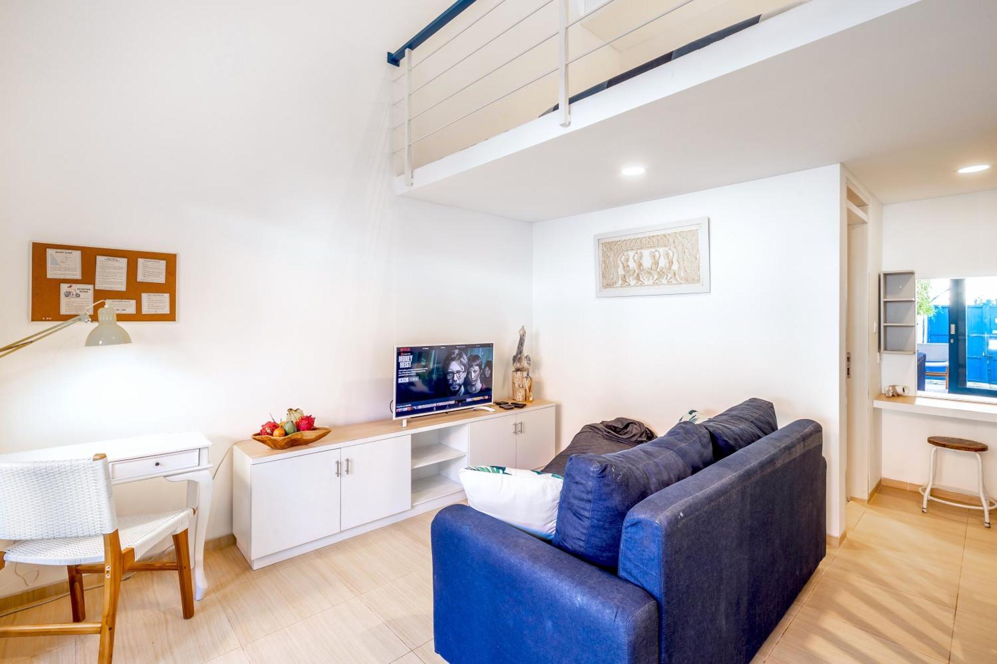 The Blue Loft Seminyak Free Scooter Apartment Ngoại thất bức ảnh
